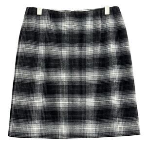 STYLE & CO Women’s Size 12 Wool Blend Plaid Mini Skirt Rory Gilmore Academic Y2K